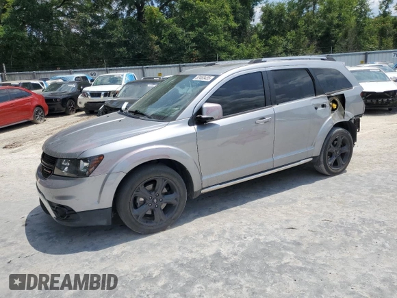 2018 Dodge Journey Crossroad z VIN 3C4PDCGG6JT504869, wystawiony jako Copart lot #57463435 z przebiegiem 87 072 mil mil oraz Szkoda całkowita • Salvage title. Historia ofert i sprzedaży dostępna na DreamBid. Obrazek 1.