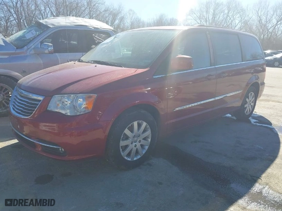 2015 Chrysler Town & Country Touring with VIN 2C4RC1BG9FR751398, listed as a IAAI auction lot 41646478 with 239,433 mi miles. Bid and sale history available at carsss.com. Image 2.