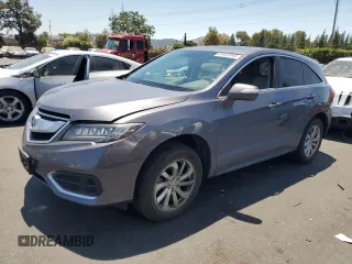2018 Acura RDX Technology with VIN 5J8TB4H58JL001042, listed as a Copart auction lot 65653845 with 98,198 mi miles and Salvage title. Bid and sale history available at DreamBid. Image 1.