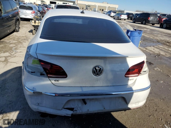 2013 Volkswagen CC Sport with VIN WVWBP7AN5DE558071, listed as a Copart auction lot 89044835 with 117,141 mi miles and Salvage Title. Bid and sale history available at carsss.com. Image 6.