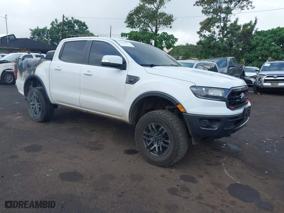 2023 Ford Ranger XL with VIN 1FTER4FH7PLE11596, listed as a IAAI auction lot 41280057 with 1 mi miles. Bid and sale history available at carsss.com. Image 1.