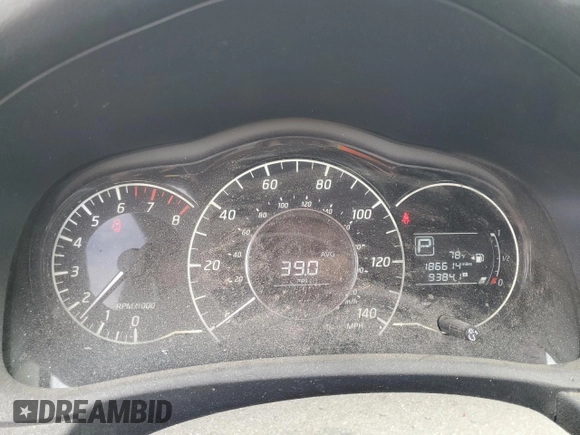 2016 Nissan Note S with VIN 3N1CE2CP7GL374897, listed as a Copart auction lot 56362765 with 186,614 mi miles and Salvage title. Bid and sale history available at DreamBid. Image 9.
