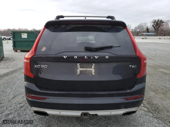 2016 Volvo XC90 T6 Momentum with VIN YV4A22PK8G1026655, listed as a Copart auction lot 47279415 with 179,476 mi miles and Salvage Title. Bid and sale history available at carsss.com. Image 6.