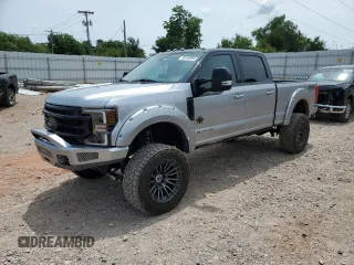 2021 Ford F-250 XL with VIN 1FT8W2BT7MEC43950, listed as a Copart auction lot 59140985 with 80,237 mi miles and Salvage title. Bid and sale history available at DreamBid. Image 1.