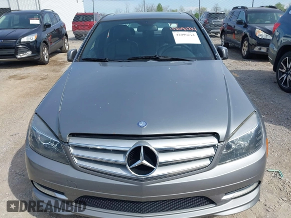 2011 Mercedes-Benz C-Class C 300 Sport with VIN WDDGF5EB4BA508219, listed as a IAAI auction lot 42090214 with 185,922 mi miles. Bid and sale history available at carsss.com. Image 6.
