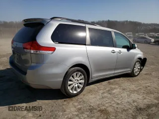 2012 Toyota Sienna LE with VIN 5TDJK3DC1CS031232, listed as a Copart auction lot 48513715 with 214,353 mi miles and Salvage Title. Bid and sale history available at carsss.com. Image 3.