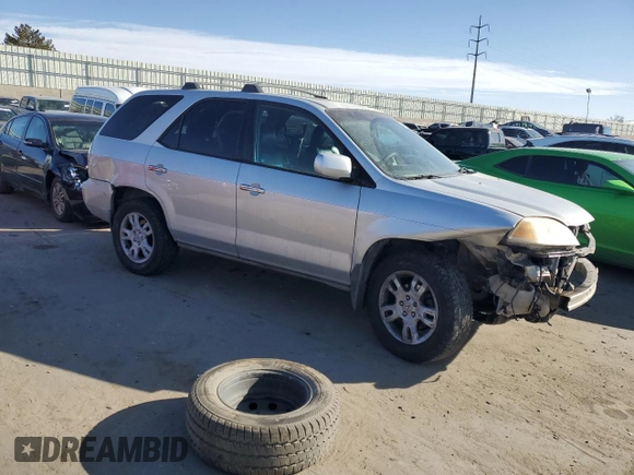 2006 Acura MDX Touring RES w/Navi with VIN 2HNYD18926H515130, listed as a Copart auction lot 42611845 with 256,064 mi miles and Salvage Title. Bid and sale history available at carsss.com. Image 4.