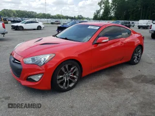 2015 Hyundai Genesis Coupe Ultimate z VIN KMHHU6KJ8FU129827, wystawiony jako Copart lot #60259865 z przebiegiem 78 278 mil mil oraz Szkoda całkowita • Salvage title. Historia ofert i sprzedaży dostępna na DreamBid. Obrazek 1.