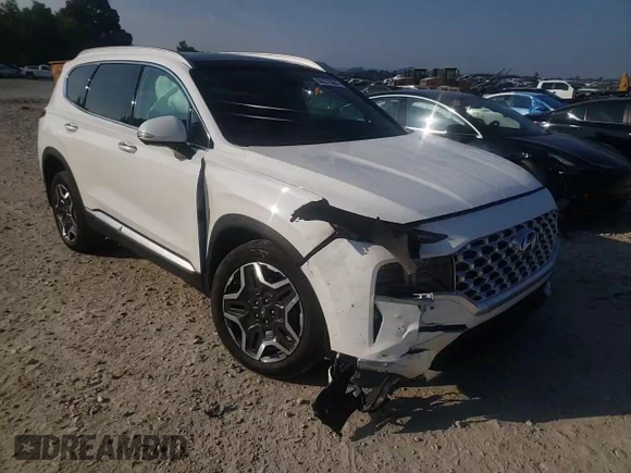 2023 Hyundai Santa Fe Hybrid Limited with VIN 5NMS5DA13PH010038, listed as a Copart auction lot 66276684 with 16,263 mi miles and Salvage Title. Bid and sale history available at carsss.com. Image 12.