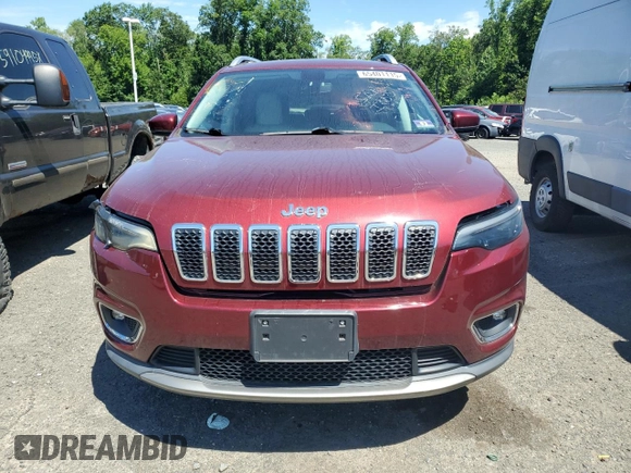 2019 Jeep Cherokee Limited z VIN 1C4PJMDN5KD410846, wystawiony jako Copart lot #65401115 z przebiegiem 47 523 mil mil oraz Czysty tytuł • Clean title. Historia ofert i sprzedaży dostępna na DreamBid. Obrazek 5.