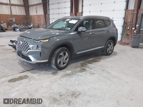 2022 Hyundai Santa Fe XRT with VIN 5NMS6DAJ4NH410362, listed as a IAAI auction lot 41775131 with 21,474 mi miles. Bid and sale history available at carsss.com. Image 2.