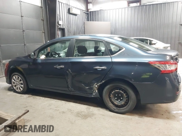 2014 Nissan Sentra S with VIN 3N1AB7AP4EL667685, listed as a IAAI auction lot 41697557 with 133,447 mi miles and . Bid and sale history available at DreamBid. Image 14.