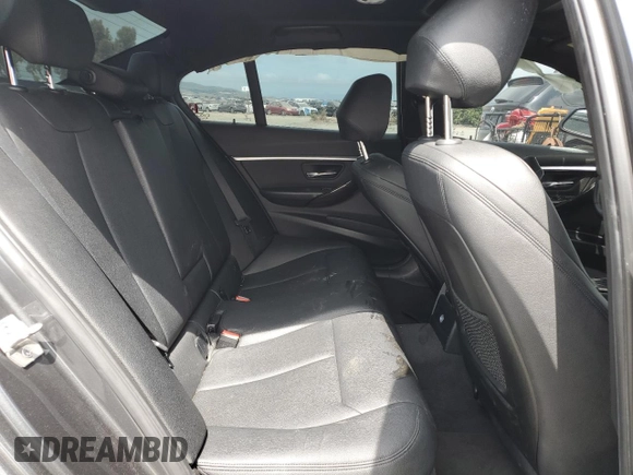 2017 BMW 3 Series 330i with VIN WBA8B9G56HNU09182, listed as a Copart auction lot 53355905 with 128,009 mi miles and Salvage Title. Bid and sale history available at carsss.com. Image 10.
