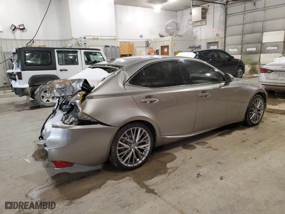 2016 Lexus IS 300 with VIN JTHCM1D20G5004564, listed as a Copart auction lot 45982305 with 84,836 mi miles and Salvage Title. Bid and sale history available at carsss.com. Image 3.