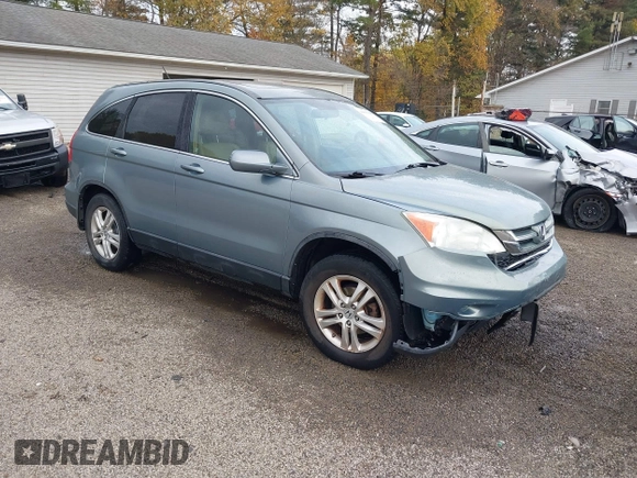 2011 Honda CR-V EX-L with VIN 5J6RE4H76BL018726, listed as a IAAI auction lot 40691195 with 167,006 mi miles. Bid and sale history available at carsss.com. Image 1.
