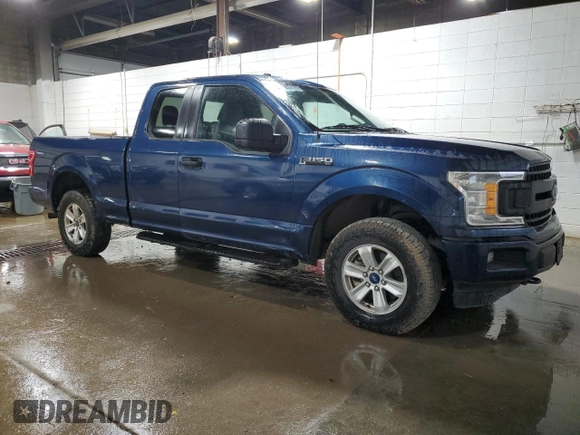 2018 Ford F-150 XL with VIN 1FTEX1EPXJKF78495, listed as a Copart auction lot 53759395 with 141,783 mi miles and Clean Title. Bid and sale history available at carsss.com. Image 4.