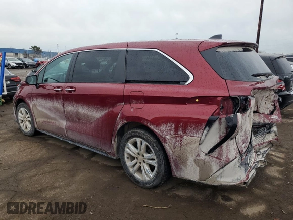2022 Toyota Sienna XSE z VIN 5TDXSKFC6NS045485, wystawiony jako Copart lot #86983854 z przebiegiem 59 393 mil mil oraz Nie do naprawy • Non repairable. Historia ofert i sprzedaży dostępna na DreamBid. Obrazek 2.