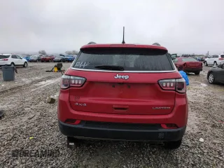2021 Jeep Compass Limited with VIN 3C4NJDCB0MT527990, listed as a Copart auction lot 44637765 with 76,095 mi miles and Salvage Title. Bid and sale history available at carsss.com. Image 6.