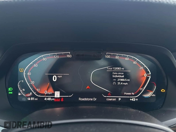 2021 BMW X5 sDrive40i z VIN 5UXCR4C04M9G59370, wystawiony jako IAAI lot #41592538 z przebiegiem 132 083 mil mil oraz . Historia ofert i sprzedaży dostępna na DreamBid. Obrazek 7.