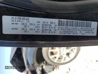 2015 Dodge Journey R/T with VIN 3C4PDDEG4FT633791, listed as a Copart auction lot 56007265 with Not provided miles and Non repairable. Bid and sale history available at DreamBid. Image 14.