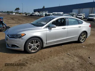 2018 Ford Fusion SE with VIN 3FA6P0HD4JR239619, listed as a Copart auction lot 66271805 with 130,018 mi miles and Clean title. Bid and sale history available at DreamBid. Image 1.