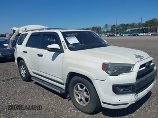 2016 Toyota 4Runner Limited with VIN JTEBU5JR9G5299522, listed as a IAAI auction lot 39205962 with 106,972 mi miles and . Bid and sale history available at DreamBid. Image 1.