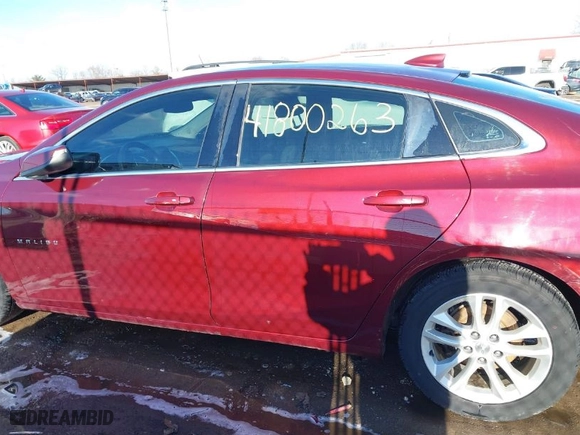 2016 Chevrolet Malibu LT with VIN 1G1ZE5ST7GF315858, listed as a IAAI auction lot 41800263 with NaN miles. Bid and sale history available at carsss.com. Image 14.