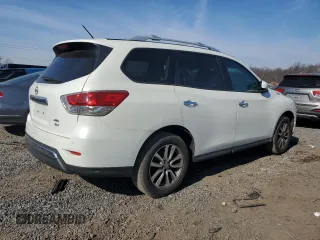 2013 Nissan Pathfinder S with VIN 5N1AR2MM6DC637459, listed as a Copart auction lot 46244265 with 149,396 mi miles and Clean Title. Bid and sale history available at carsss.com. Image 3.