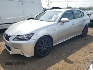 2013 Lexus GS 350 with VIN JTHCE1BL7D5000922, listed as a Copart auction lot 66802844 with 134,482 mi miles and Salvage Title. Bid and sale history available at carsss.com. Image 1.