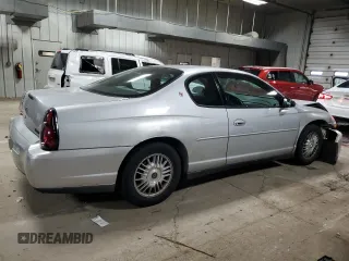 2002 Chevrolet Monte Carlo LS with VIN 2G1WW12EX29231271, listed as a Copart auction lot 82570934 with 145,028 mi miles and Non Repairable. Bid and sale history available at carsss.com. Image 3.