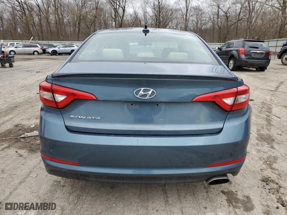 2015 Hyundai Sonata 2.4L SE with VIN 5NPE24AF0FH047521, listed as a Copart auction lot 51219405 with 172,470 mi miles and Salvage Title. Bid and sale history available at carsss.com. Image 6.