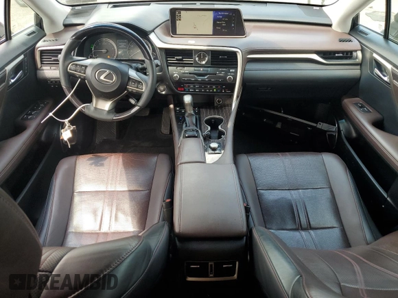 2018 Lexus RX 350 with VIN 2T2BZMCA3JC158362, listed as a Copart auction lot 54580525 with 203,284 mi miles and Salvage title. Bid and sale history available at DreamBid. Image 8.