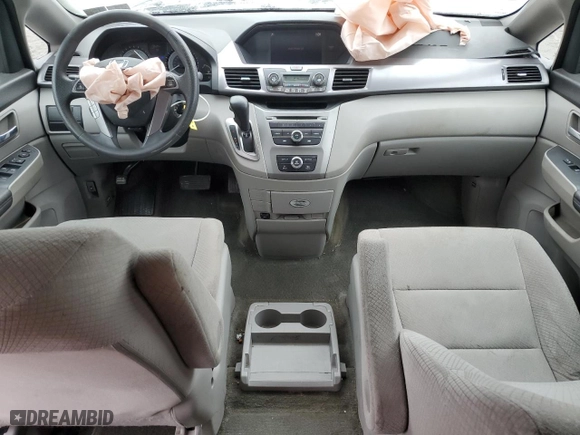 2014 Honda Odyssey LX with VIN 5FNRL5H26EB119925, listed as a Copart auction lot 45383145 with 178,620 mi miles and Salvage Title. Bid and sale history available at carsss.com. Image 8.
