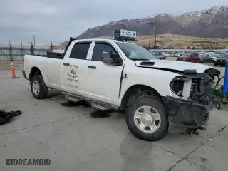 2023 Ram 3500 Tradesman with VIN 3C63R3GL2PG533680, listed as a Copart auction lot 81706174 with 0 mi miles and Salvage Title. Bid and sale history available at carsss.com. Image 4.