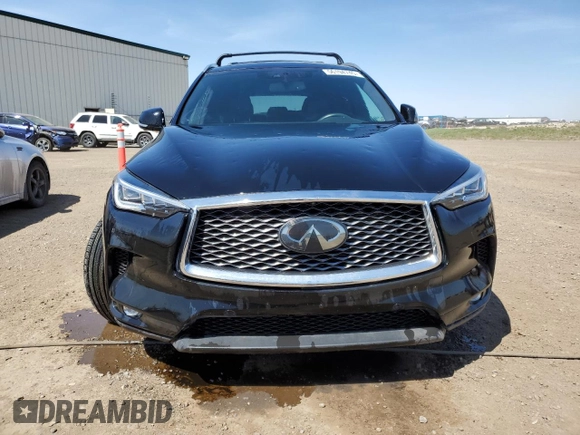 2019 Infiniti QX50 Essential z VIN 3PCAJ5M38KF110494, wystawiony jako Copart lot #56194745 z przebiegiem 84 836 mil mil oraz Czysty tytuł • Clean title. Historia ofert i sprzedaży dostępna na DreamBid. Obrazek 5.