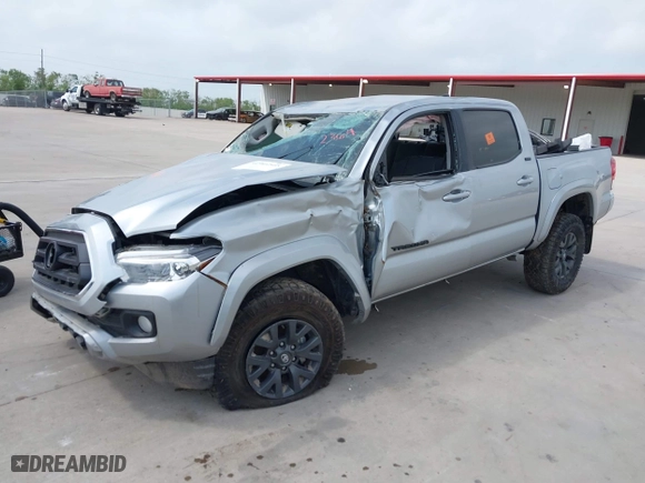 2023 Toyota Tacoma 2WD SR5 with VIN 3TMAZ5CN7PM204669, listed as a IAAI auction lot 41961545 with 37,738 mi miles. Bid and sale history available at carsss.com. Image 17.