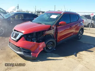 2019 Nissan Kicks S with VIN 3N1CP5CU4KL511255, listed as a IAAI auction lot 41841226 with 91,575 mi miles and . Bid and sale history available at carsss.com. Image 18.