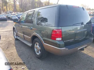2004 Ford Expedition Eddie Bauer with VIN 1FMPU17L24LA97680, listed as a IAAI auction lot 41867080 with 296,279 mi miles. Bid and sale history available at carsss.com. Image 3.
