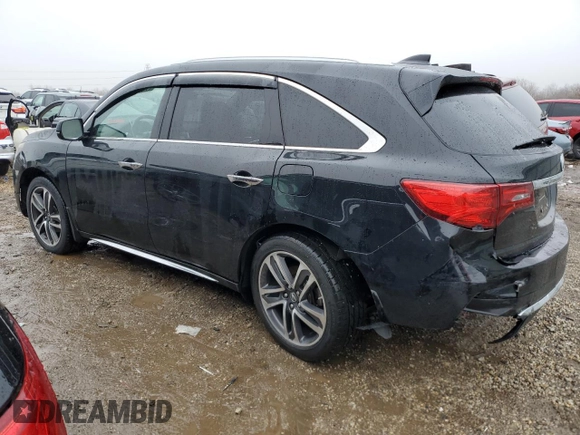 2017 Acura MDX w/Advance Pkg with VIN 5FRYD4H80HB001699, listed as a Copart auction lot 42324475 with 146,707 mi miles and Salvage Title. Bid and sale history available at carsss.com. Image 2.