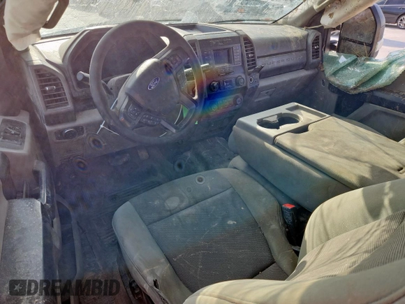 2020 Ford F-250 XL with VIN 1FT7X2B69LEC63957, listed as a Copart auction lot 60332945 with Not provided miles and Salvage title. Bid and sale history available at DreamBid. Image 8.