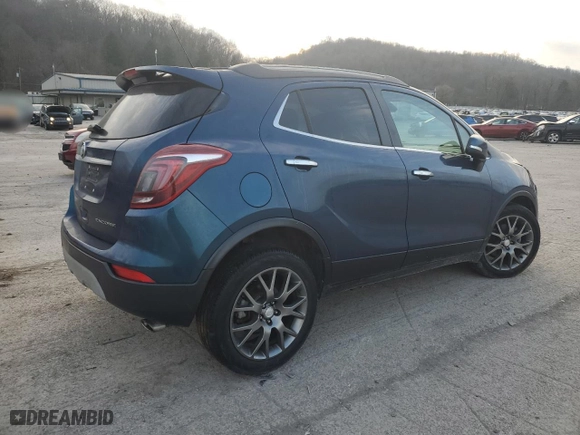 2019 Buick Encore Sport Touring with VIN KL4CJ1SB4KB870060, listed as a Copart auction lot 83414744 with 38,799 mi miles and Salvage Title. Bid and sale history available at carsss.com. Image 3.