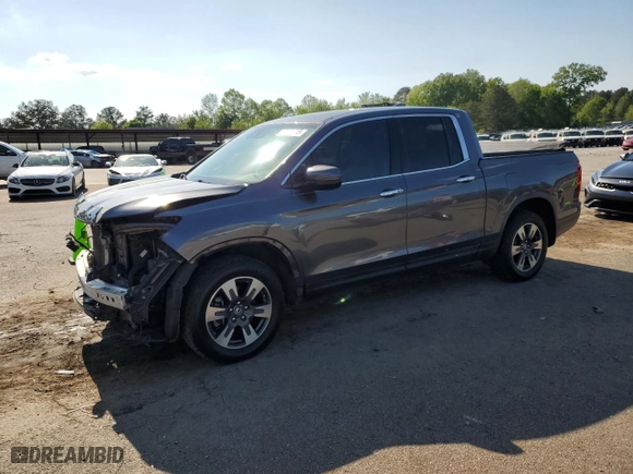 2017 Honda Ridgeline RTL-E with VIN 5FPYK3F70HB004377, listed as a Copart auction lot 52201415 with 170,729 mi miles and Salvage Title. Bid and sale history available at carsss.com. Image 1.