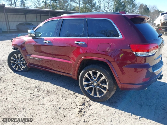 2017 Jeep Grand Cherokee Overland with VIN 1C4RJECG7HC823478, listed as a IAAI auction lot 41367186 with 82,873 mi miles. Bid and sale history available at carsss.com. Image 3.