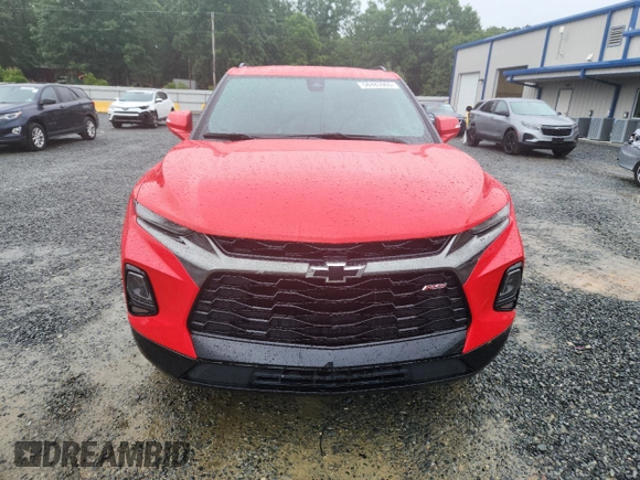 2021 Chevrolet Blazer RS z VIN 3GNKBERS2MS522333, wystawiony jako Copart lot #58483965 z przebiegiem 86 017 mil mil oraz Szkoda całkowita • Salvage title. Historia ofert i sprzedaży dostępna na DreamBid. Obrazek 5.