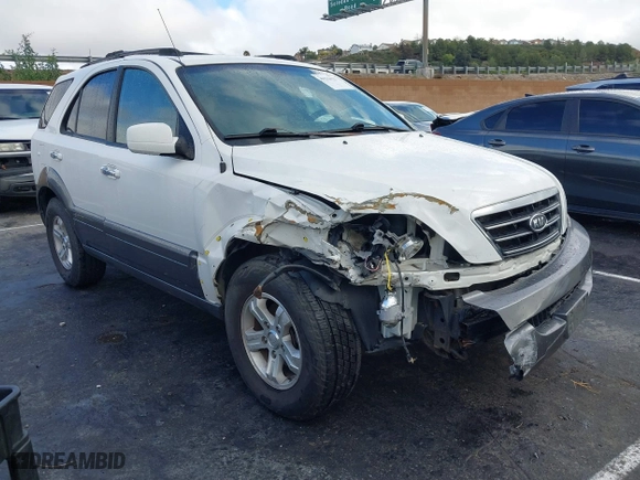 2007 Kia Sorento EX with VIN KNDJC736075701123, listed as a IAAI auction lot 41523321 with 126,003 mi miles. Bid and sale history available at carsss.com. Image 1.