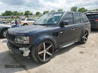 2010 Land Rover Range Rover Sport HSE Lux z VIN SALSK2D40AA250452, wystawiony jako Copart lot #57636635 z przebiegiem 96 380 mil mil oraz Szkoda całkowita • Salvage title. Historia ofert i sprzedaży dostępna na DreamBid. Obrazek 1.
