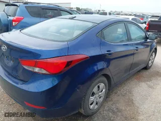 2016 Hyundai Elantra SE with VIN 5NPDH4AE1GH706970, listed as a IAAI auction lot 41957263 with 146,818 mi miles. Bid and sale history available at carsss.com. Image 4.