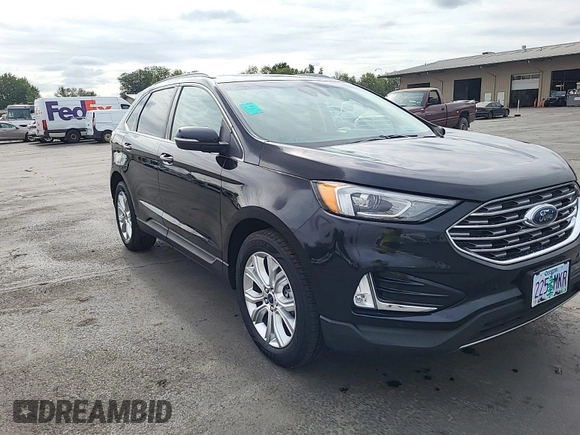 2020 Ford Edge Titanium with VIN 2FMPK3K99LBA73839, listed as a IAAI auction lot 42843885 with 92,381 mi miles and . Bid and sale history available at DreamBid. Image 26.