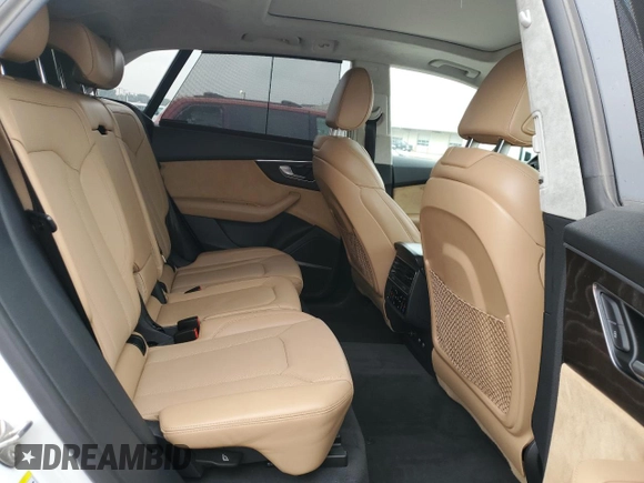2019 Audi Q8 Prestige z VIN WA1FVAF15KD033597, wystawiony jako Copart lot #59423085 z przebiegiem 85 951 mil mil oraz Czysty tytuł • Clean title. Historia ofert i sprzedaży dostępna na DreamBid. Obrazek 11.