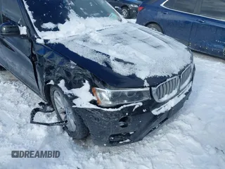 2016 BMW X3 xDrive28i with VIN 5UXWX9C56G0D91524, listed as a IAAI auction lot 41223291 with 200,605 mi miles. Bid and sale history available at carsss.com. Image 6.